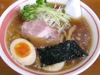 「支那そば（煮玉子+ねぎトッピング）」@ちばき屋 葛西店の写真