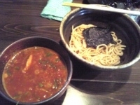 「辛つけ麺あつもり3辛（880円）」@つけ麺 花みずきの写真