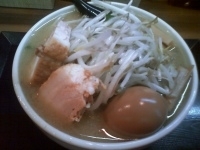 「味玉味噌ラーメン （野菜大盛り無料）」@味噌麺処 花道庵の写真