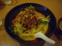 「黄担々麺」@四川担々麺荘 彩たまやの写真