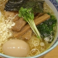 「とりそば塩」@らーめん いまるやの写真