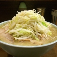 「ぶたダブル大ラーメン（ヤサイマシマシニンニク）」@ラーメン二郎 池袋東口店の写真