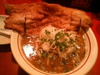 「大判揚げらー麺」@麺屋武蔵 二天 池袋店の写真
