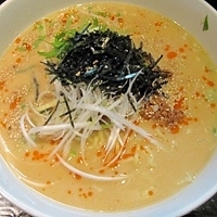 「胡麻ダレスープの辛いラーメン」@麺や天鳳 高円寺店の写真