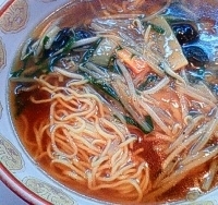 「サンマーメン+Aセット (700円+200円)」@ハルピンの写真