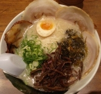 「博多濃厚豚骨秀ちゃんプレミアム」@博多秀ちゃんラーメン ラーメン国技館店の写真