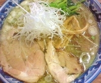 「塩ラーメン（手打ち麺）」@軍鶏ラーメン美幸の写真