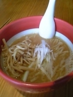 「東のそば（￥550）+メンマ（￥100）」@西麻布 博多チムそばの写真