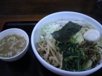 「塩油そば中盛（900円）」@喜奴屋の写真