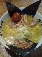 「青鬼\670+味付玉子\100」@きくちひろきの写真