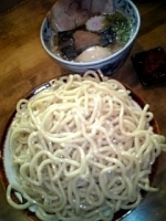 「特製つけ麺（大盛）+辛味増し」@基玄の写真