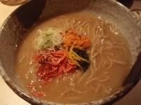 「雲丹しおらーめん大盛（期間・数量限定）+ごはん+（冷や奴、ホッピ」@麺喰屋 澤の写真