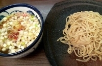 「つけそば+味玉」@頓知房の写真
