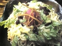 「焼皿あえ麺メキシカン（700円）【期間限定】」@らーめん 雫の写真