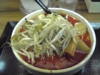 「番長ラーメン野菜大盛（800円）」@味噌麺処 花道庵の写真