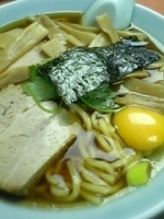 「なま卵ラーメン（￥710）」@ラーメン 中本の写真