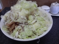 「もやしらーめん+大盛り+ネギ多め」@木場 ホープ軒の写真