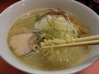 「鶏コク塩らーめん650円+ぶためし250円」@らーめん 八八の写真