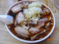 「チャーシューメン\700+玉ねぎ\50」@梅乃家の写真