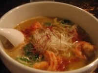 「紅白麺合戦（12月限定メニュー）」@鶏の穴の写真