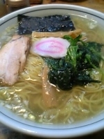 「塩そば、大盛り（￥700）」@函館らーめん 船見坂の写真