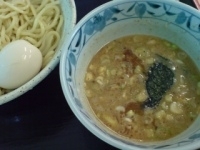 「つけめん（中,300g）+味玉」@つけめん・らあめん 福は内の写真