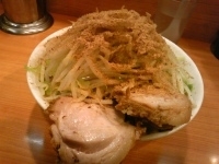 「小ラーメン+BB」@ラーメン二郎 八王子野猿街道店2の写真