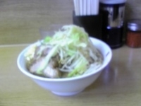 「小ラーメン（にんにく）」@ラーメン二郎 栃木街道店の写真