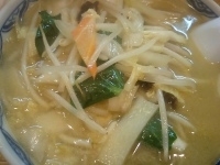 「上海タンメン（690円）」@元祖世界のガンジーラーメンの写真