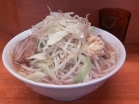 「小ラーメン（ニンニク） 650円」@ラーメン二郎 立川店の写真