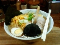 「三水ラーメン（大盛り、麺かため）」@らーめん三水の写真