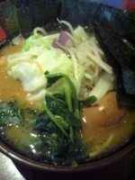 「ラーメン+野菜畑+味付け玉子+海苔」@厚木家の写真