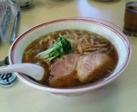 「らーめん 濃口 太麺 780円」@あぢとみ食堂の写真