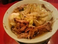 「全部入り大ノーコール」@ラーメン二郎 府中店の写真