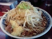 「らーめん（にんにく+味ちょっと濃い目） 600円」@麺香房 暖々の写真