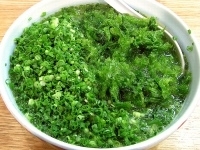 「青ネギあおさ入り」@らーめん まる玉 アリオ川口店の写真