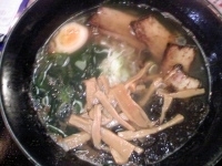 「チャーシューメン（醤油）￥830 メンマ￥105」@麺家 匠の写真