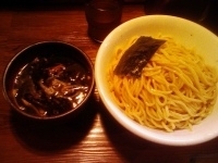 「黒味噌つけ麺・大盛り」@つけ麺処 つぼや 天六店の写真
