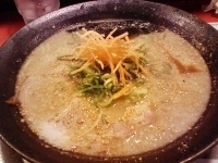 「みそらーめん」@らーめん牡丹 難波店の写真