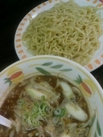 「肉汁つけ麺+餃子」@製麺 伊勢屋の写真