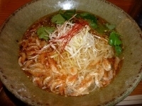 「ひる桜+実家米+サラダ 850円」@麺劇場 玄瑛の写真