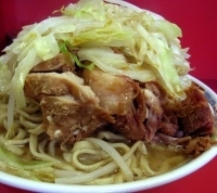 「大ぶたダブル（ヤサイマシマシ）」@ラーメン二郎 ひばりヶ丘駅前店の写真