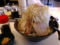 「ごじ麺野菜増し￥700+中盛（100g）￥50+づけにんにく￥5」@らーめん・つけめん 満帆 太田本店の写真