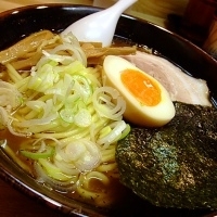 「ラーメン（太麺・大盛り）670円」@つけ麺 きくちゃんの写真