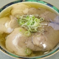 「チャーシューメン（ハーフ&ハーフ）」@佐野らーめん 麺龍の写真