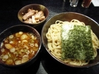 「つけそば 並盛 チャーシュー」@BASSO ドリルマンの写真