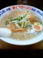 「醤油まぐろラーメン」@元祖まぐろラーメン 本店の写真