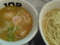 「味玉あつもり【夜の部】」@つけめん102 大宮店の写真