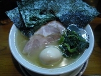 「全部のせラーメン（1000円）ライス（150円）」@横浜家系ラーメン つばさ家 立川店の写真