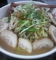 「野菜みそラーメン+チャーシュー」@製麺 伊勢屋の写真